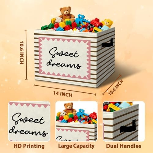 Sweet Night Affirmation Storage Bins Box - Image 3