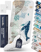 homerella Bathtub Mat Non Slip Kids 40x16 Baby Bath Mat Non Slip Anti Mold by Homerella