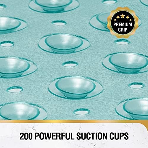 HITSLAM Bath Mat for Tub, Non Slip Bathtub Mat, 40 x 16 Inch Extra Long Bath - Image 2