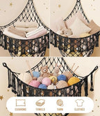 Lare Stuffed Animal Storage Hammock Corner Net - Image 6
