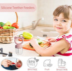 Big Spinach Silicone Freezer Tray Baby Fruit Feeder Food Teething Set Must-Have - Image 4