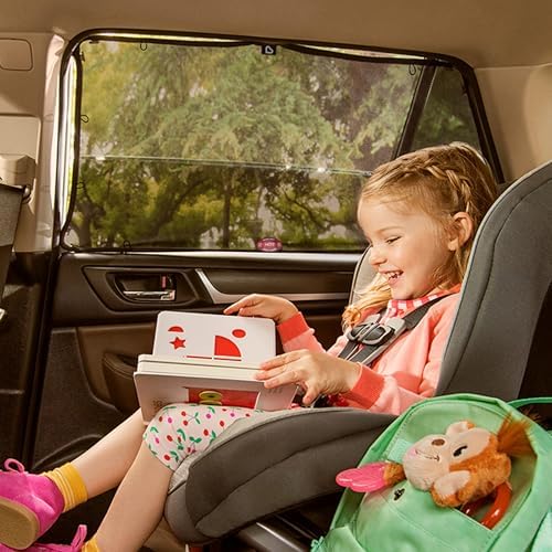 Munchkin Brica Magnetic Stretch-to-Fit Car Window Shades, 1 Pack - Image 2