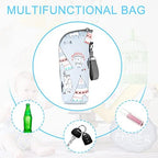 Accmor Baby Bottle Tote Bags, Insulated Breastmilk Cooler Bag, Nursing Bottle - Image 6