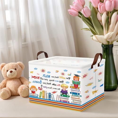 Reading Book Storage Basket Organizer - Image 7