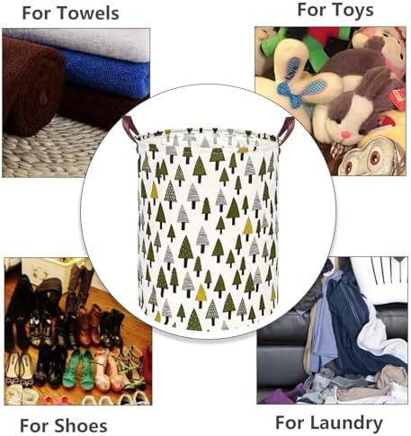 MAIZMZ Girls Storage Basket Laundry Hamper Gifts Organizer Bins Toy Box Laundry - Image 7