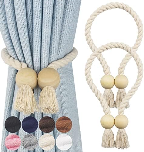 Magnetic Curtain Tiebacks Decorative Tie Back Drapes Holdbacks Nieffeiy by CurtianTiebacks