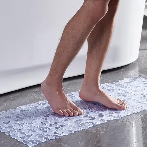Webos Bath Shower Mat Non Slip: Extra Large Pebble Bathtub mat - Image 7