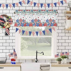 4th of July Kitchen Curtains Valances - Image 4