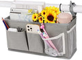 Bedside Caddy, Bedside Storage Bag Hanging Organizer by Loghot