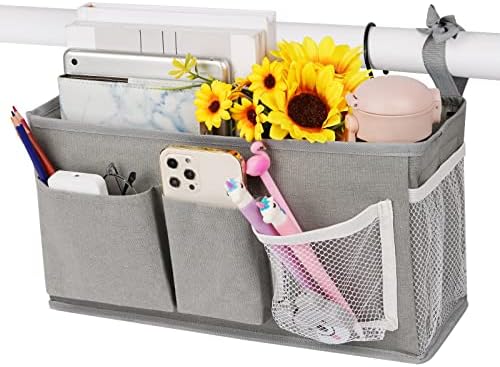 Bedside Caddy, Bedside Storage Bag Hanging Organizer by Loghot