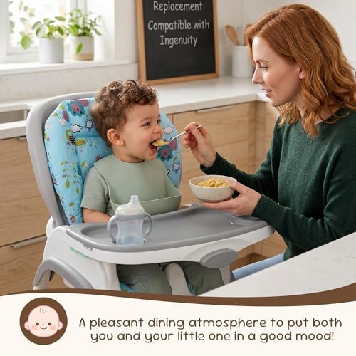 Kocpudu High Chair Cushion, High Chair Pad, Seat Cushion - Image 2