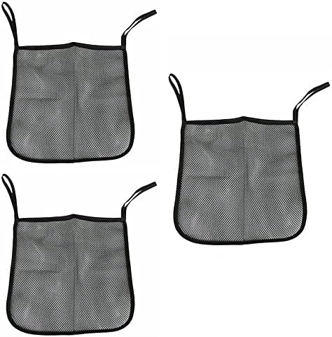 3 Pack Stroller Hanging Bag Handlebar Organizer Storage Pocket Net Mesh Bag by Unknown