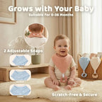 8-Pack Muslin Baby Bibs for Drooling and Teething - Image 4