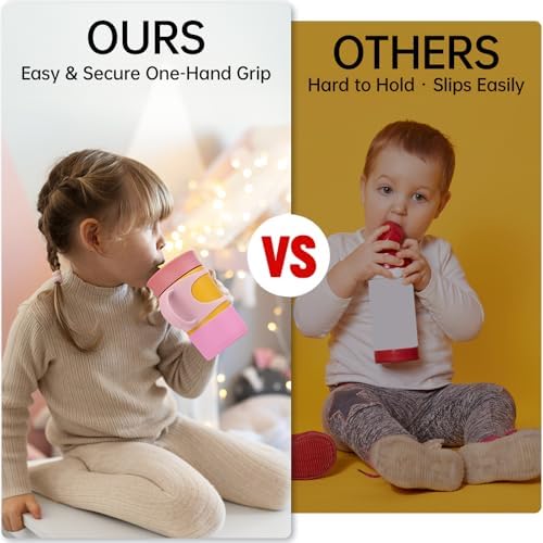 NiHome Silicone Handle & Boot for Owala Kids Tumbler 12oz 15oz - Image 3