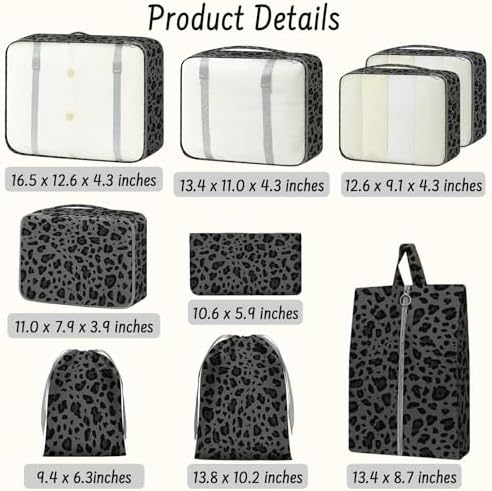 9 Set Packing Cubes for Travel Essentials - Image 2