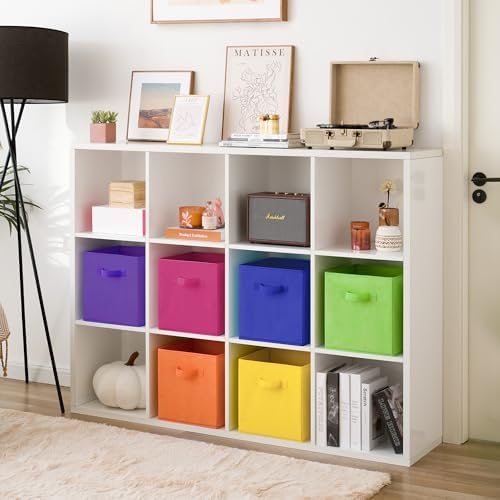 GRANNY SAYS 11 Inch Cube Storage Bins, Cube Storage Organizer - Image 4