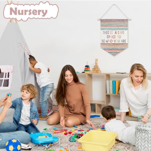 Ghueghe Boho Colorful Classroom Canvas Banner Wall Decor - Image 7