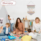 Ghueghe Boho Colorful Classroom Canvas Banner Wall Decor - Image 7