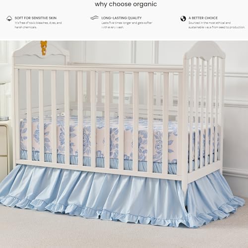 Brandream French Country Organic Cotton Crib Bedding Set - Image 7