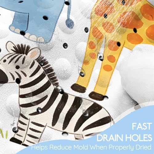 Kids Bathtub Mat, Non Slip Cartoon Bath Mat - Image 4