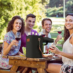 Tirrinia 4 Bottle Wine Tote Carrier - Image 6