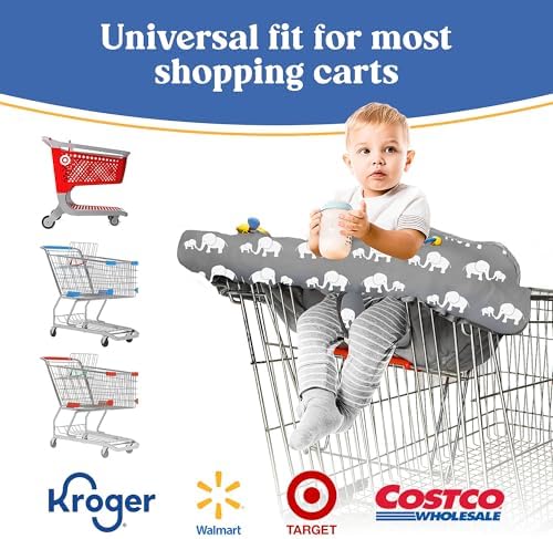 PILLANI Shopping Cart Cover for Baby, High Chair Cover for Restaurant Seat - Image 3