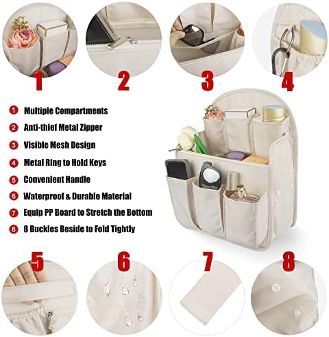 Oxford Fabric Travel Divider Bag Insert - Image 5