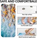 LNOND Summer Beach Bathtub Mat Non Slip, 40 X 16 Inch Tub Mat - Image 6