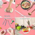 Extra Large Silicone Mats for Kitchen Counter, 27.6'' x15.7'' Silicone - Image 4