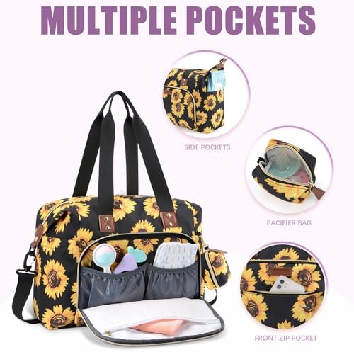 Tuwubi Diaper Bag Tote, Baby Diaper Bag - Image 2