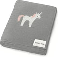 Cotton Baby Swaddle Blanket for Girls and Boys by BleuLaLa