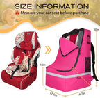 LARIPOP Car Seat Travel Bag for Airplane, Universal Gate Check Car Seat Bag - Image 2