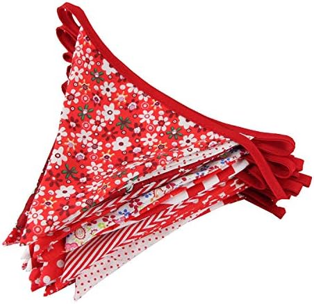 10M/32Ft Triangle Bunting Banner, Baby Shower, Outdoor and Home Decorations - Image 6
