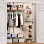 X-cosrack 3 Tier Foldable Closet Organizer, Clothes Shelves - Image 6