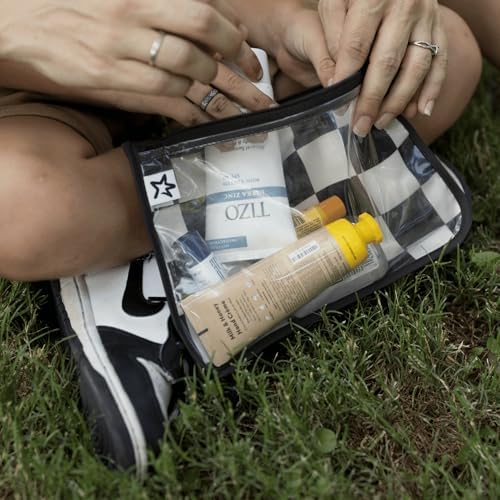 Tiny Twinkle Diaper Bag Organizing Pouches|3 Pack Mess-Proof Clear Front Travel - Image 3
