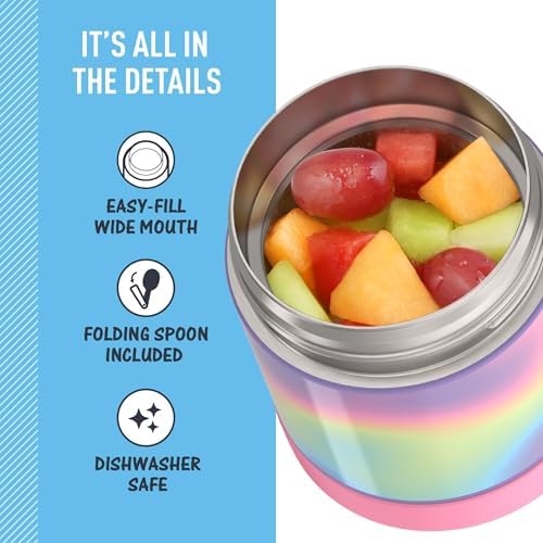 THERMOS FUNTAINER Insulated Food Jar, 10 Ounce, Kid Friendly Food Jar - Image 4