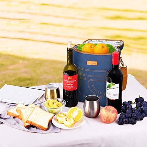 Tirrinia 4 Bottle Wine Tote Carrier - Image 7