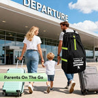 Large Stroller Bag for Airplane: 47"H x 24"W x 15"D Travel Stroller Cover - Image 4