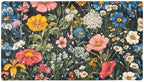 Shower Mat Non Slip 26.8 x 15.1 Inches, Colored Flowers Bathtub Mat Shower by Anna+Cowper