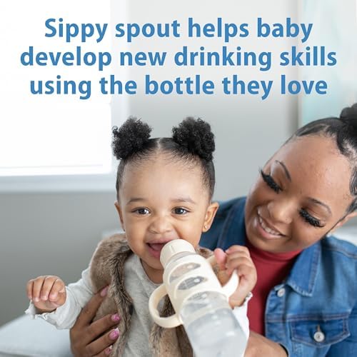 Dr. Brown's Milestones Narrow Sippy Spout Bottle - Image 2