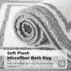 GRANNY SAYS Microfiber Bathroom Rugs Non Slip Washable, Water Absorbent - Image 3