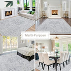 Washable Rugs 6x9 Area Rugs for Living Room, Dining Room - Image 6