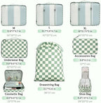BAGAIL 8 Set Packing Cubes Luggage Packing Organizers - Image 2