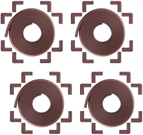 Bebe Earth Baby Proofing Edge and Corner Guard Protector Set, 20.4 ft, Coffee by B%C3%A9b%C3%A9+Earth