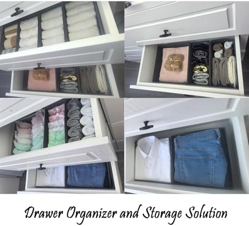 Bructhun Sock Drawer Organizer 3 Pack - Image 7