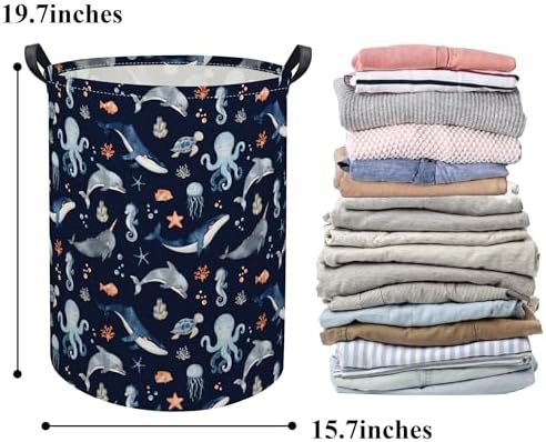 Ocean Baby Laundry Basket Baby Hamper - Image 6