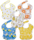 Waterproof Baby Bibs, 5 Pack Feeding Bibs by SoarwgKids