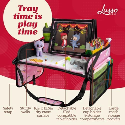 Lusso Gear Travel Car Seat Tray - Image 2