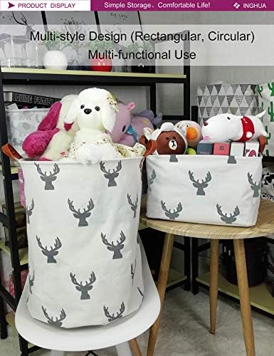 Rectangular Deer Storage Basket - Image 3