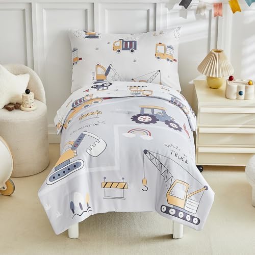 JHXHMX 4 Pieces Toddler Bedding Set by CHOOSEYOURSTYLE